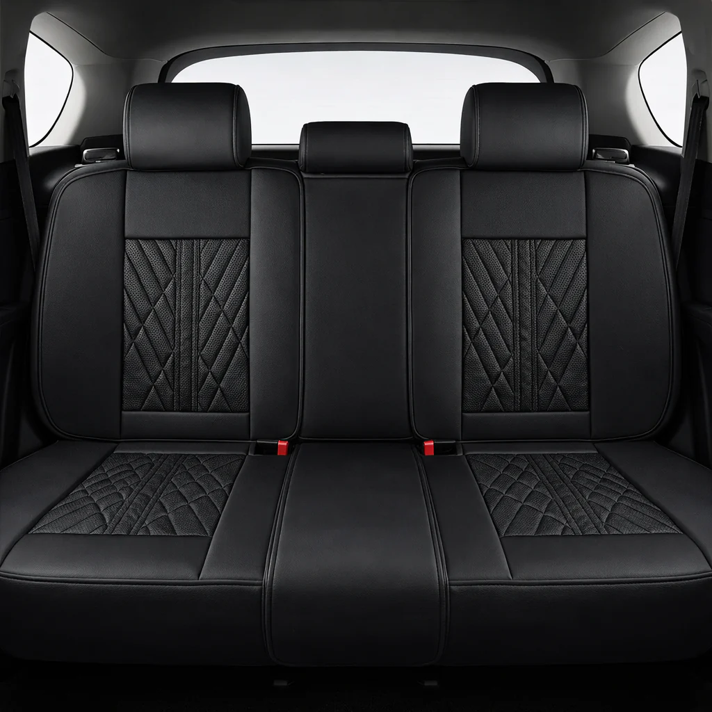 Red & Black Car Seat Covers - Image 6