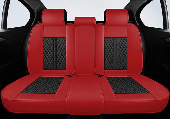 Black & Red Car Seat Covers - Image 4