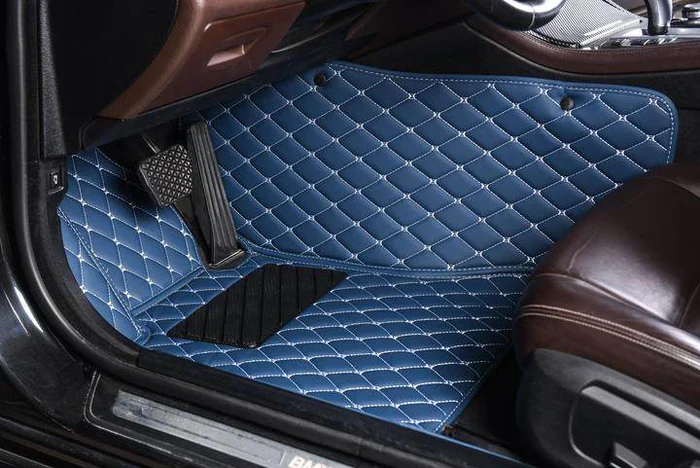 Blue Custom Car Floor Mats - Image 3