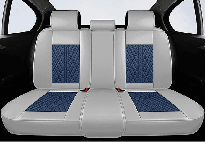 Blue & Gray Car Seat Covers - Image 6