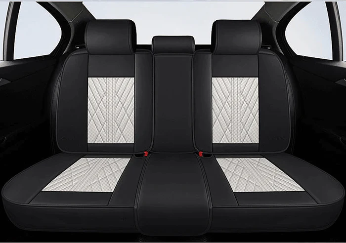 Beige & Black Car Seat Covers - Image 5